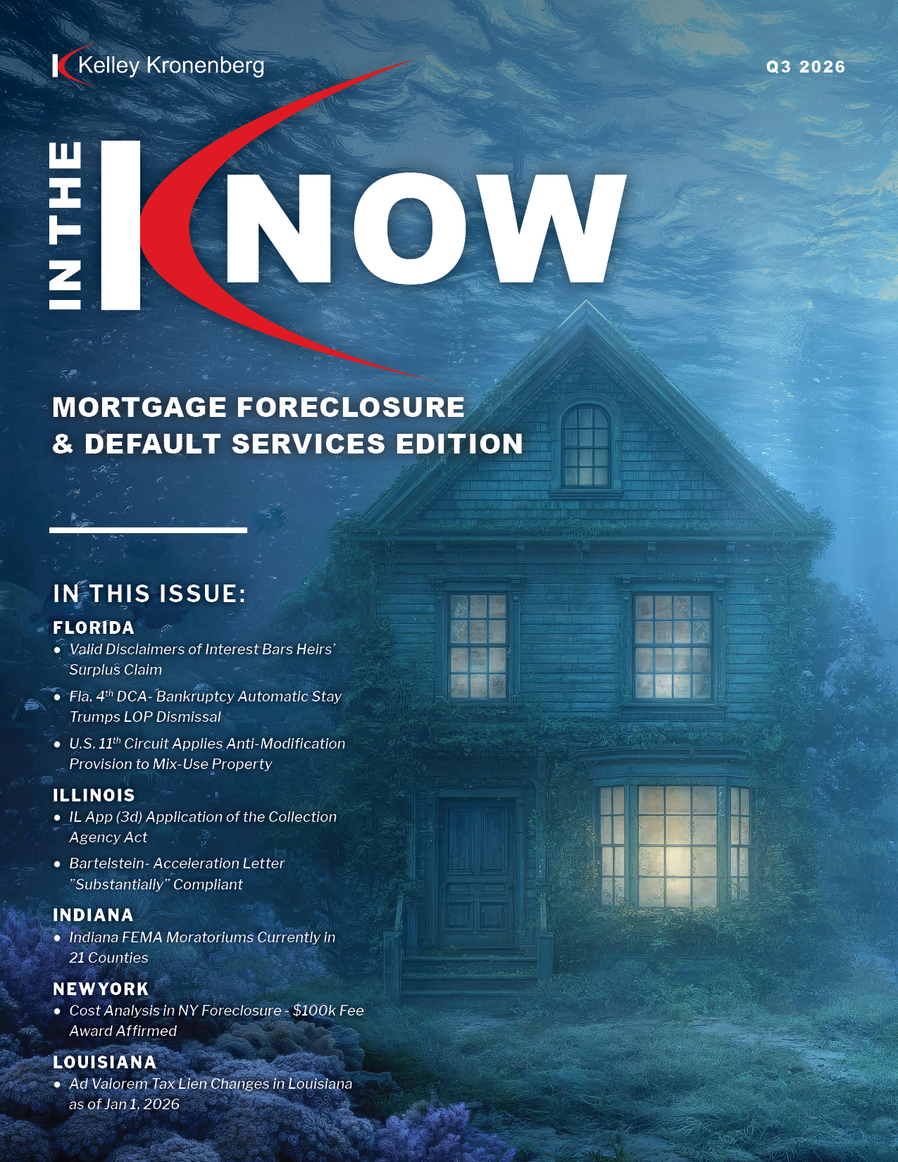 Mortgage Foreclosure & Default Services Newsletter: Q3 2026 Edition
