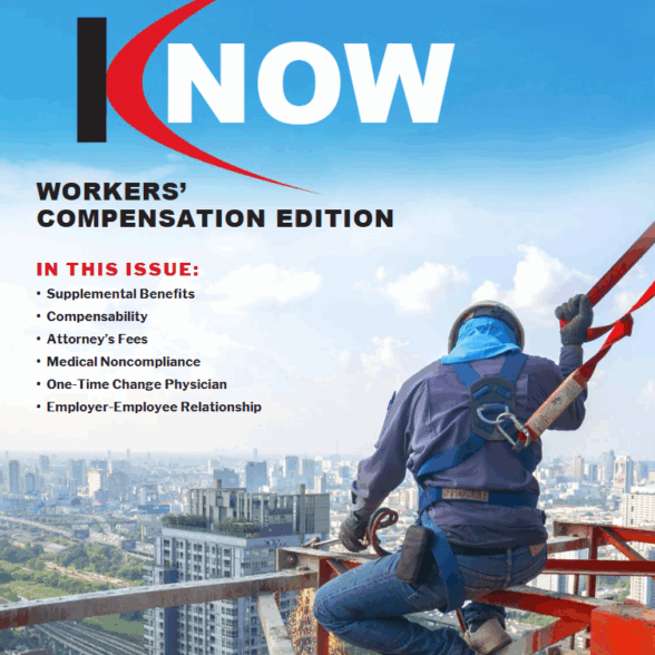 Workers’ Compensation Newsletter: August 2021 Edition
